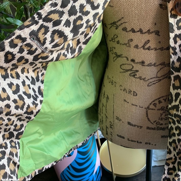 Forever 21 leopard pea coat - Picture 2 of 9